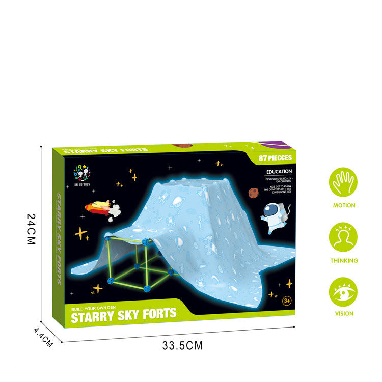 Toy Tents Fortress Fort Building Kit