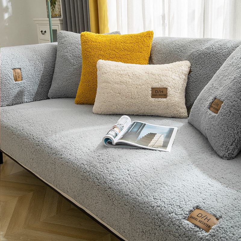 Sofa Towel Thicken Plush | Smooth Sofa Covers | Koalakits36