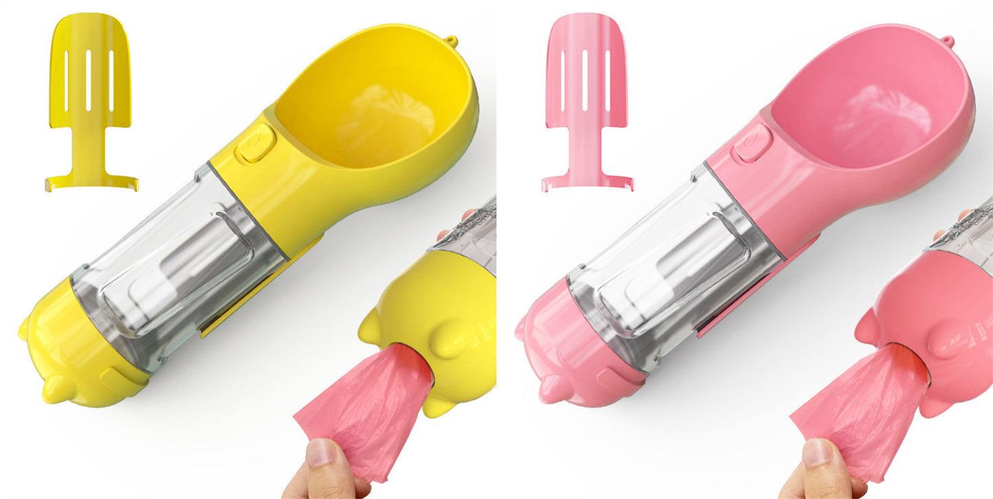 Portable Pet Outdoor Travel 3 In 1 Dog Water Bottle | Koalakits36