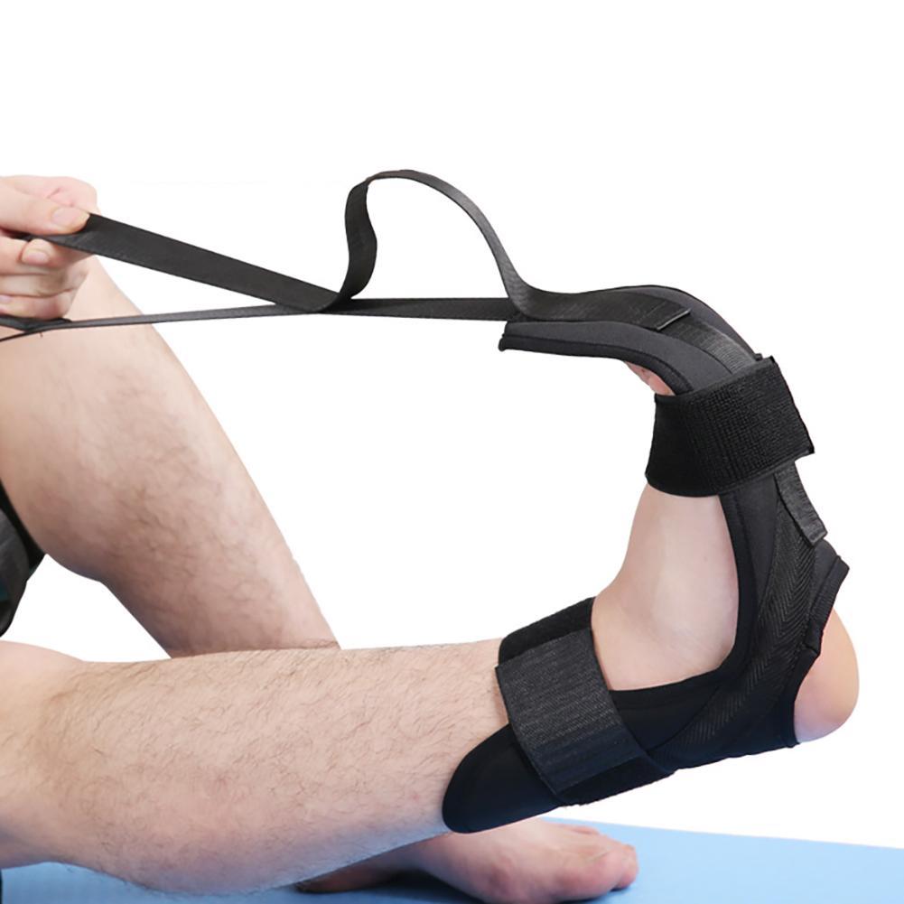 Yoga Ligament Stretching Belt Foot Drop Stroke Hemiplegia Rehabilitation Strap Leg