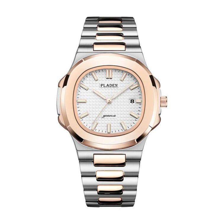Men's Stainless Steel Watch - Luminous Quartz | Koalakits36