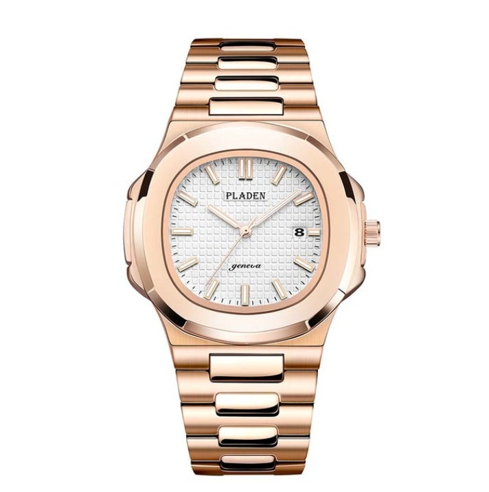 Men's Stainless Steel Watch - Luminous Quartz | Koalakits36