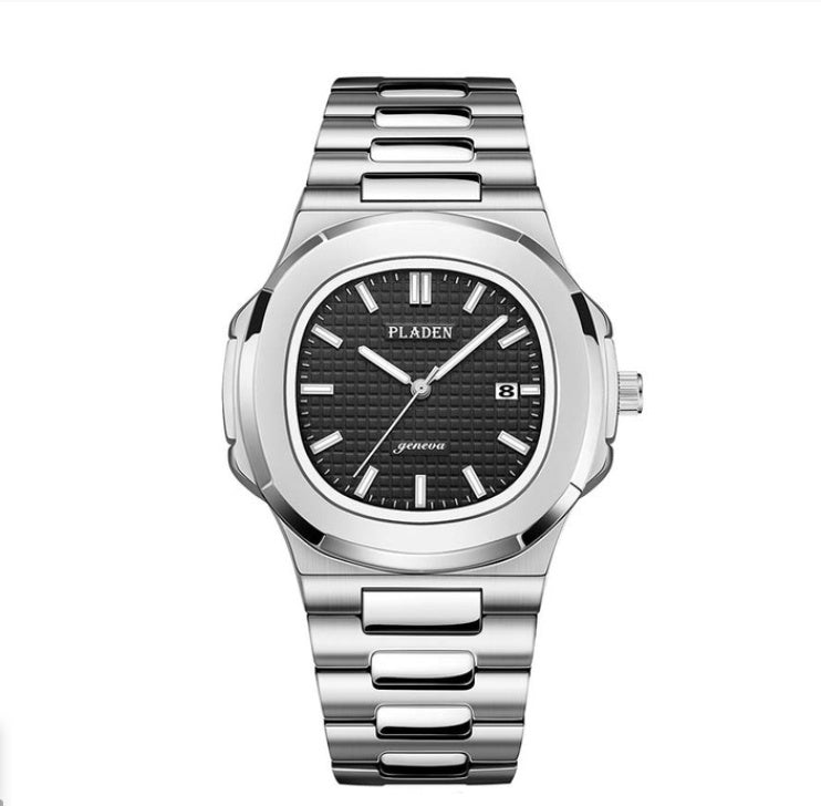 Men's Stainless Steel Watch - Luminous Quartz | Koalakits36