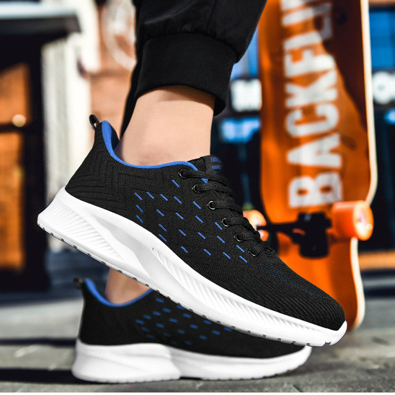 Sports Flying Woven Cold Sticky Ultralight Casual Running Shoes | Koalakits36
