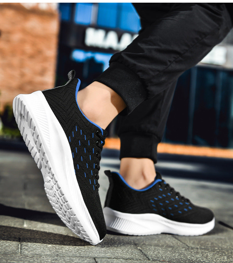 Sports Flying Woven Cold Sticky Ultralight Casual Running Shoes | Koalakits36