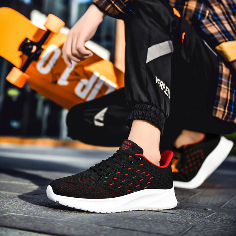 Sports Flying Woven Cold Sticky Ultralight Casual Running Shoes | Koalakits36