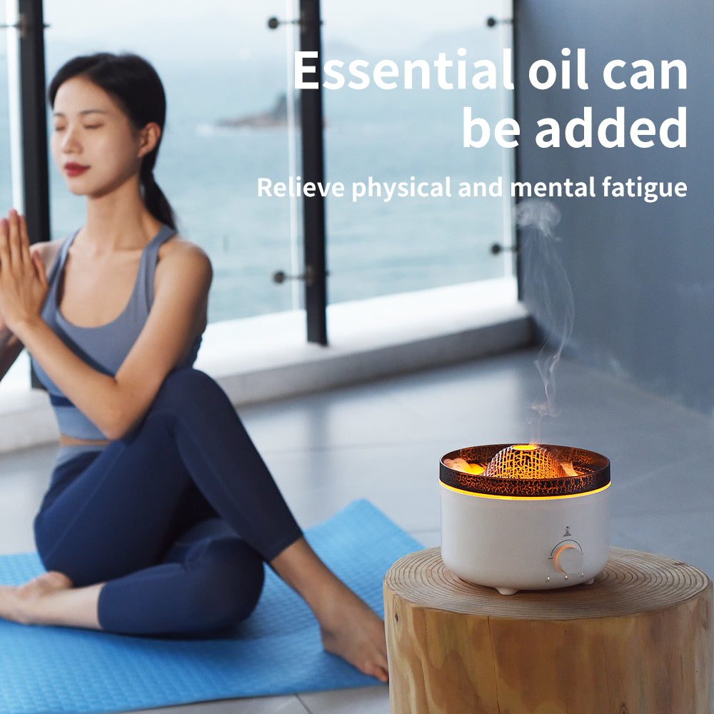 Flame Volcano Humidifier DiffuserVolcano Aroma Diffuser | Volcano Humidifier | Koalakits36