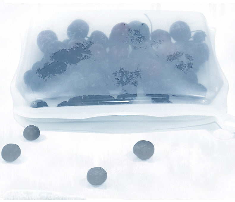 Portable Self-sealing Storage Bag for kitchen food