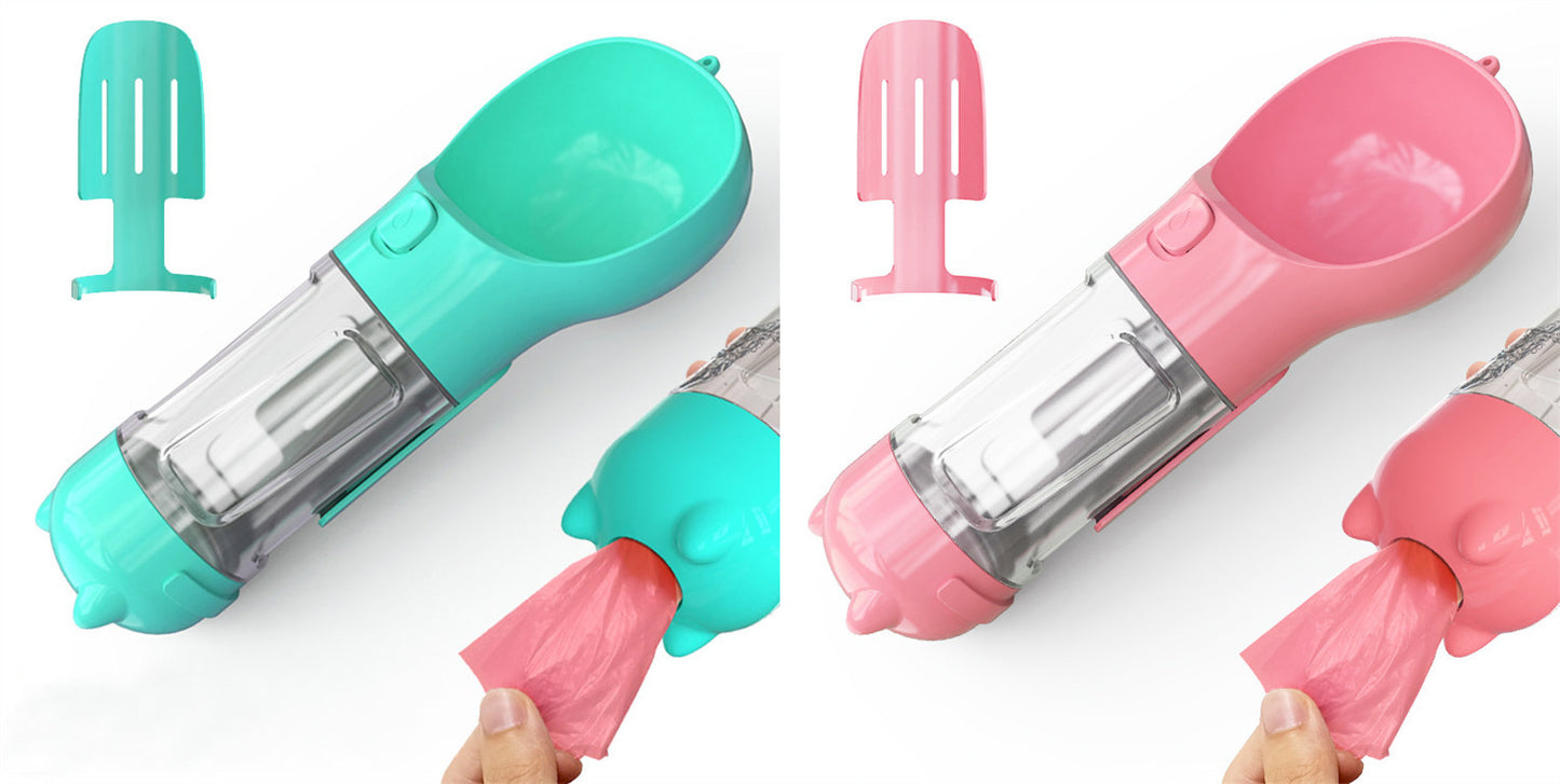 Portable Pet Outdoor Travel 3 In 1 Dog Water Bottle | Koalakits36