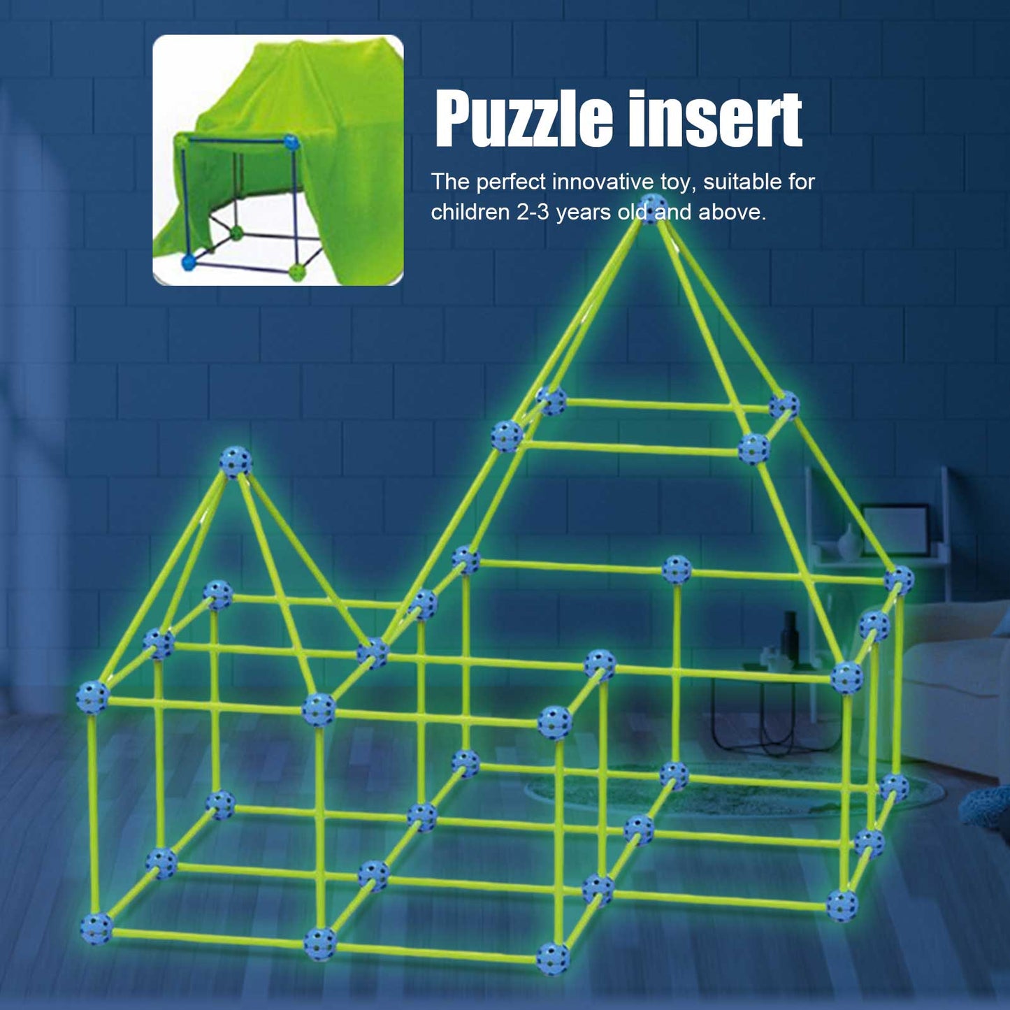 Toy Tents Fortress Fort Building Kit