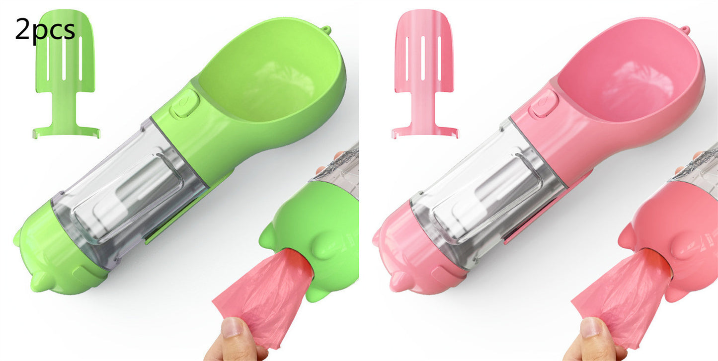Portable Pet Outdoor Travel 3 In 1 Dog Water Bottle | Koalakits36