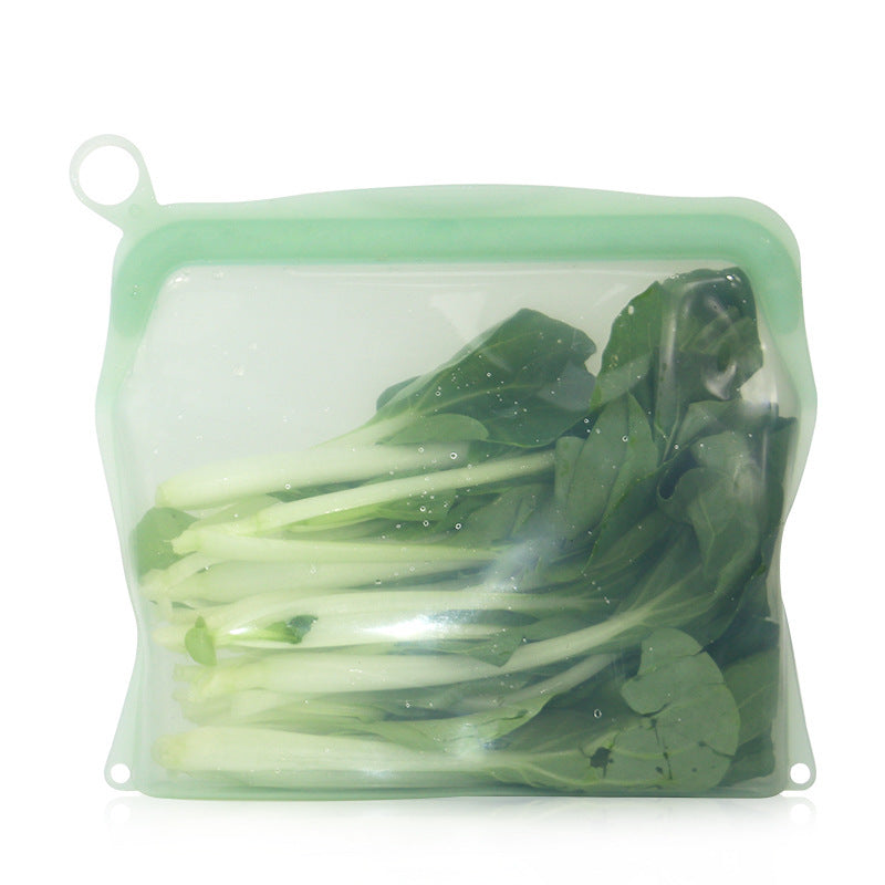 Portable Self-sealing Storage Bag for kitchen food