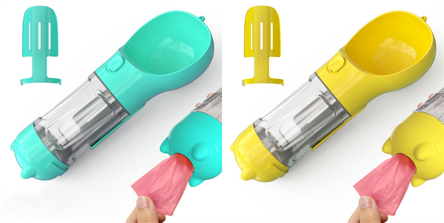 Portable Pet Outdoor Travel 3 In 1 Dog Water Bottle | Koalakits36