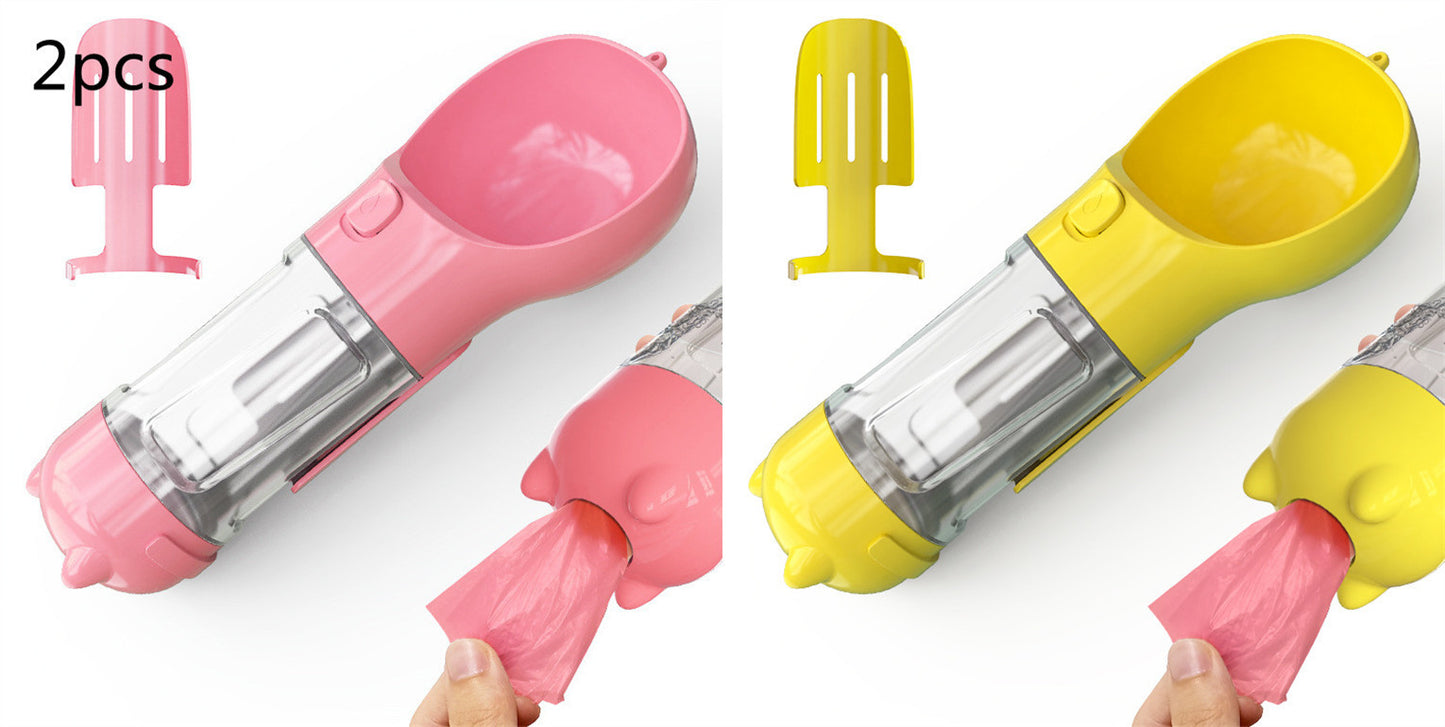 Portable Pet Outdoor Travel 3 In 1 Dog Water Bottle | Koalakits36