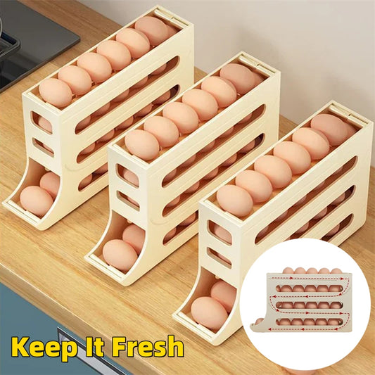 Refrigerator Egg Storage Box - Refrigerator 4-Layer Egg Tray | Koalakits36