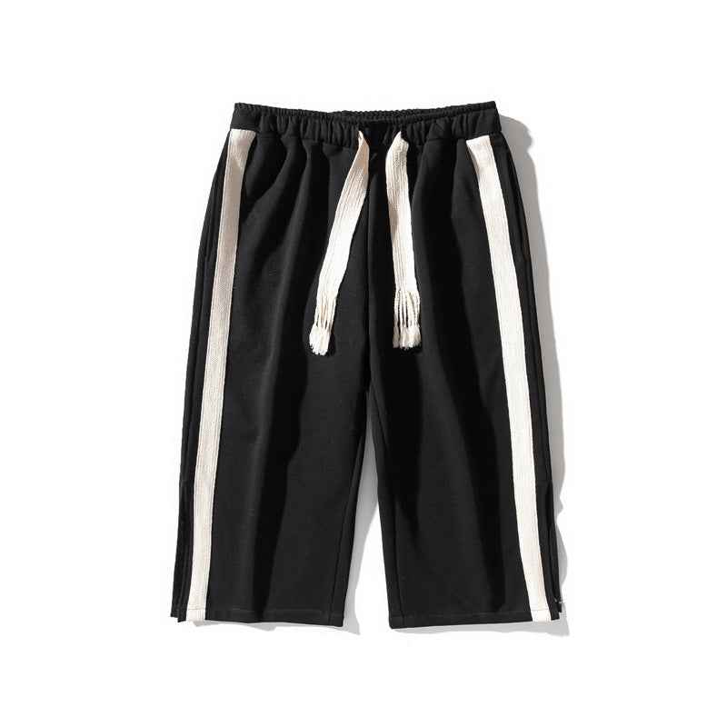 Elevate Your Comfort with Our Men's Casual Capri Sweatpants