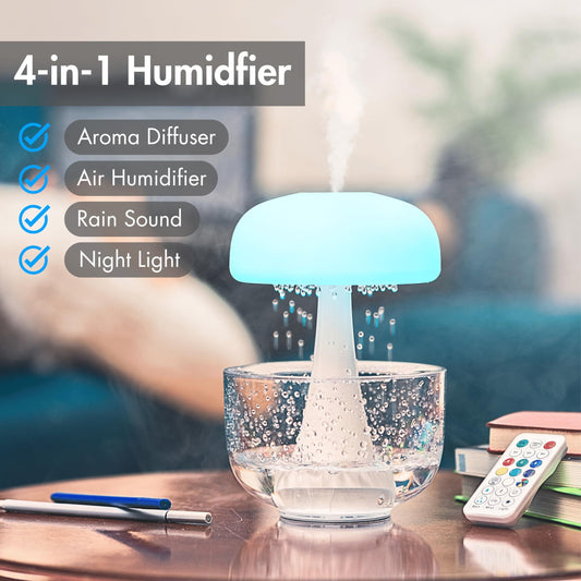Jellyfish Raindrop Humidifier Ultrasonic