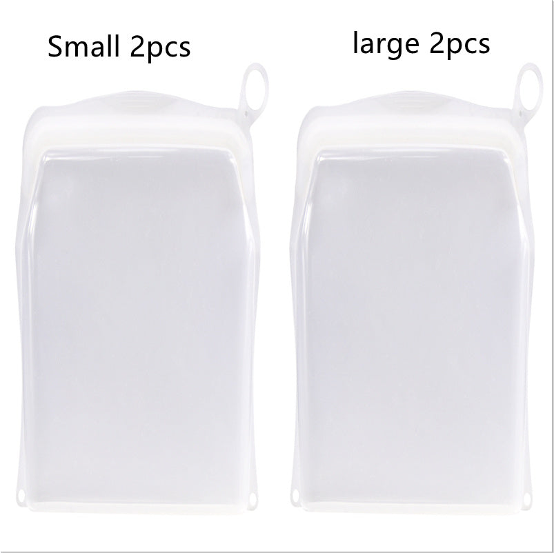 Portable Self-sealing Storage Bag for kitchen food