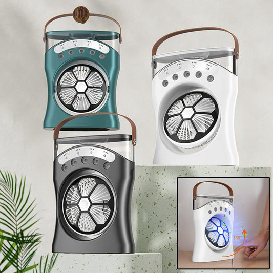 Portable Fan Mini Humidifier Water Spraying Rechargeable Type | Koalakits36