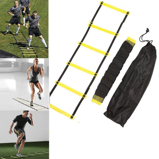 Football Soccer Agility Training Ladders Speed Scale Stairs Nylon Straps Fitness