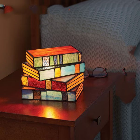 Stacked Books Lamp - Nightstand Desk Lamps | Koalakits36