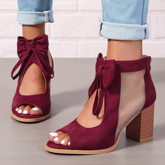 Platform Chunky High Heels Sandals for Women | Koalakits36
