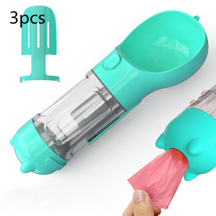 Portable Pet Outdoor Travel 3 In 1 Dog Water Bottle | Koalakits36