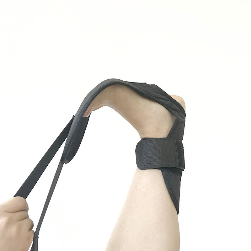 Yoga Ligament Stretching Belt Foot Drop Stroke Hemiplegia Rehabilitation Strap Leg