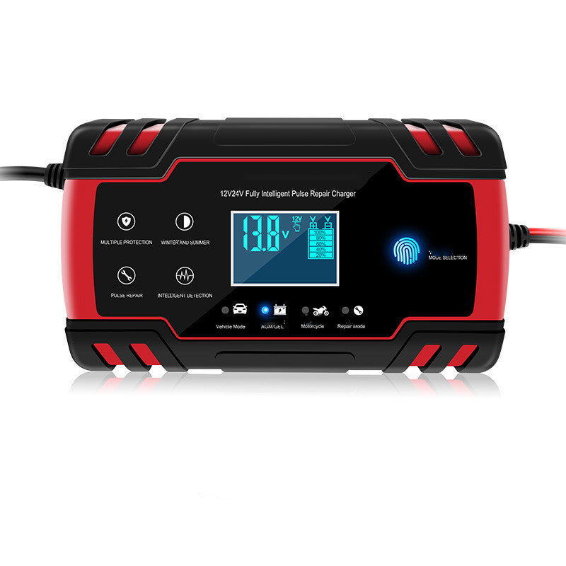 Portable Motorcycle and Car Battery Charger for Vehicles