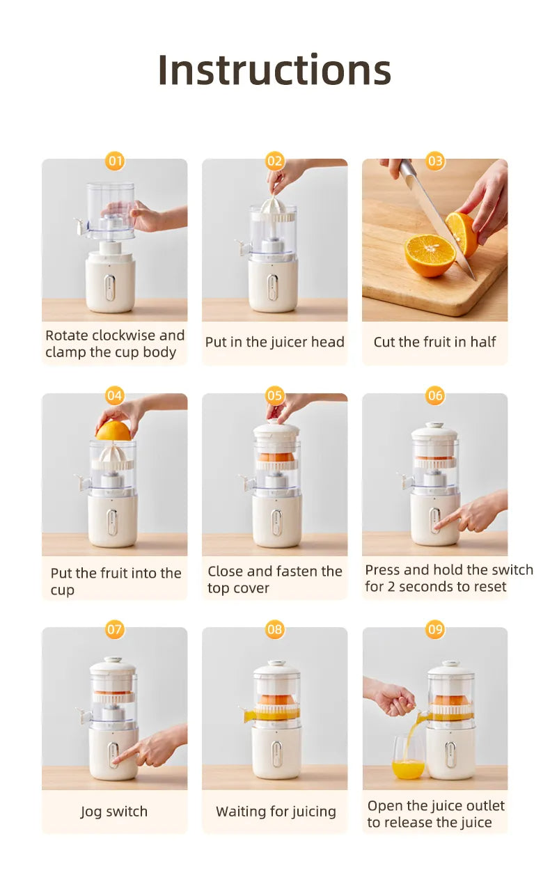 Portable Electric Blender - Juice Squeezer | Koalakits36