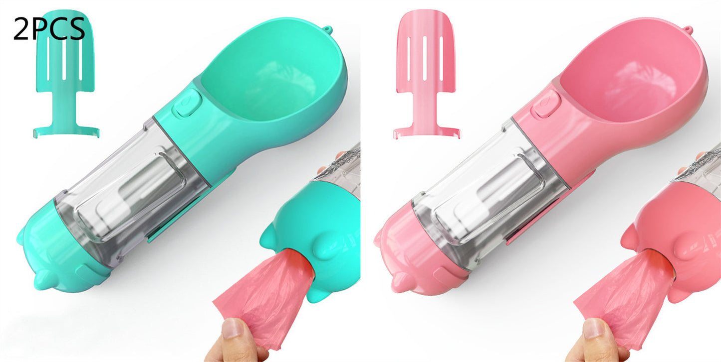Portable Pet Outdoor Travel 3 In 1 Dog Water Bottle | Koalakits36