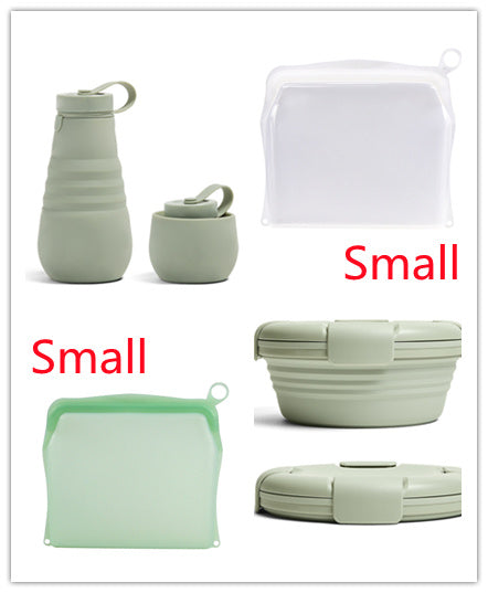 Portable Self-sealing Storage Bag for kitchen food