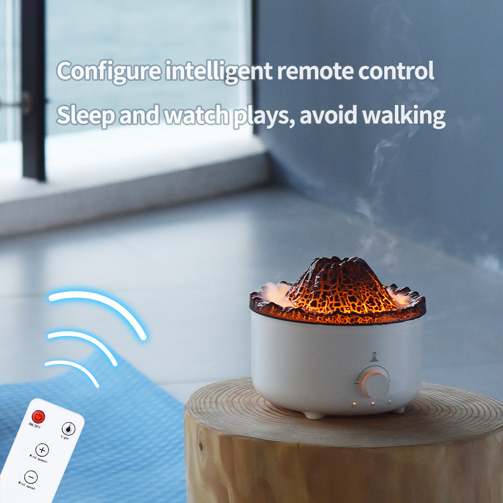 Flame Volcano Humidifier Diffuser