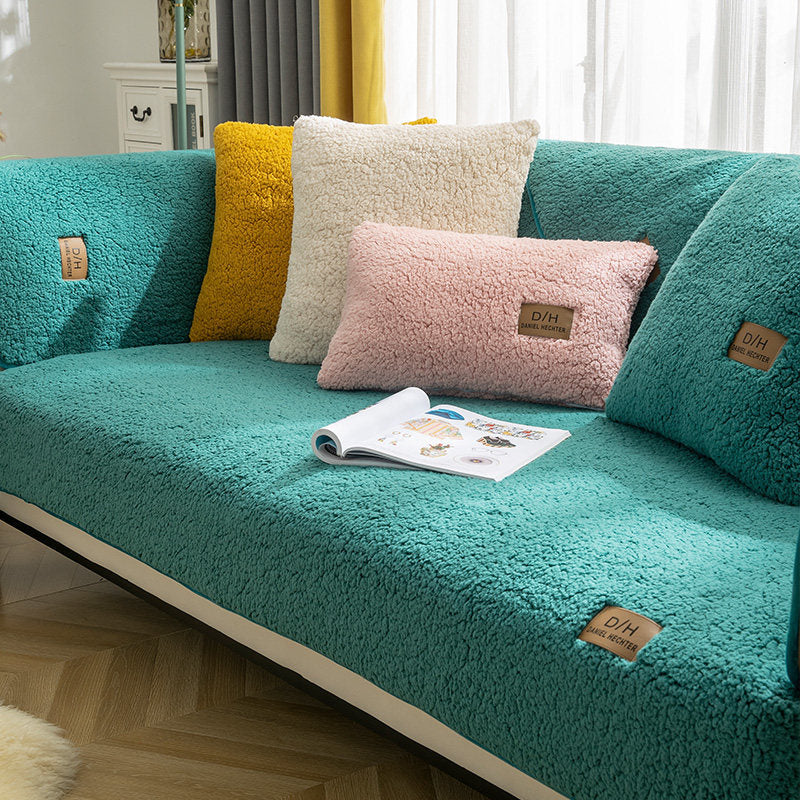 Sofa Towel Thicken Plush | Smooth Sofa Covers | Koalakits36