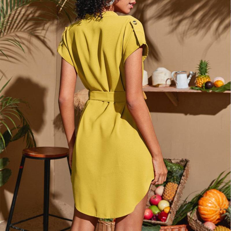 V-Neck Summer Dress for Women - Clothing | Koalakits36