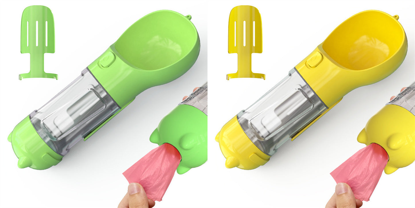 Portable Pet Outdoor Travel 3 In 1 Dog Water Bottle | Koalakits36