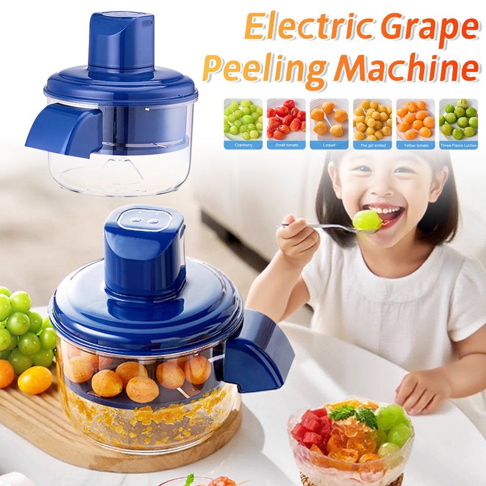 Automatic Electric Grape Peeler Electric Rechargeable Fruit Peeling Machine Hands-Free Skin Remover Kitchen Gadgets | Koalakits36