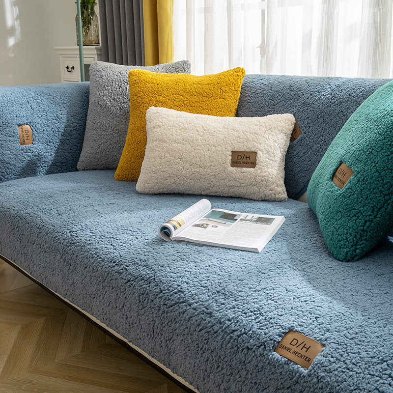 Sofa Towel Thicken Plush | Smooth Sofa Covers | Koalakits36