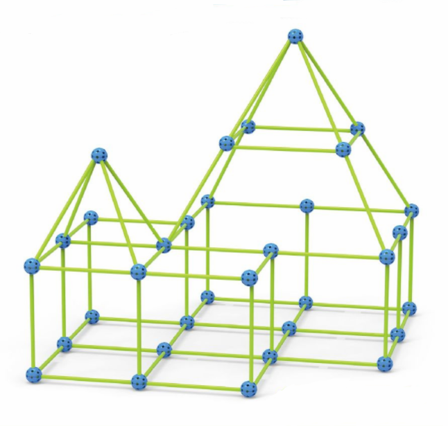 Toy Tents Fortress Fort Building Kit