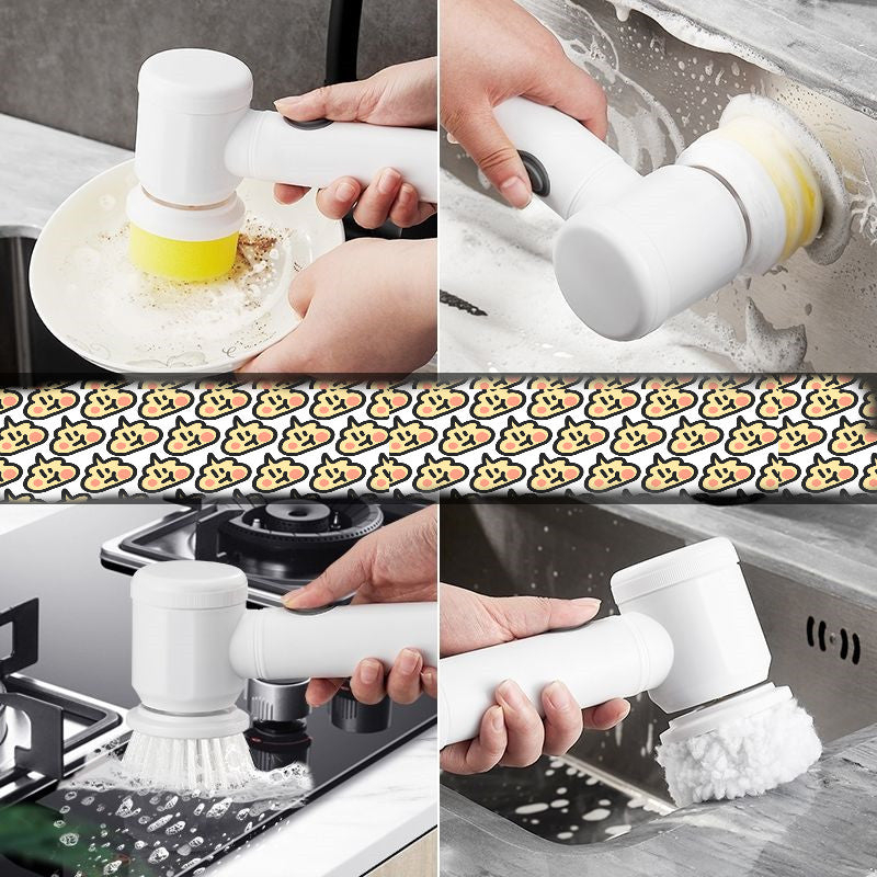 Kitchen Supplies Brush | Electric Scrubber Brush | Koalakits36