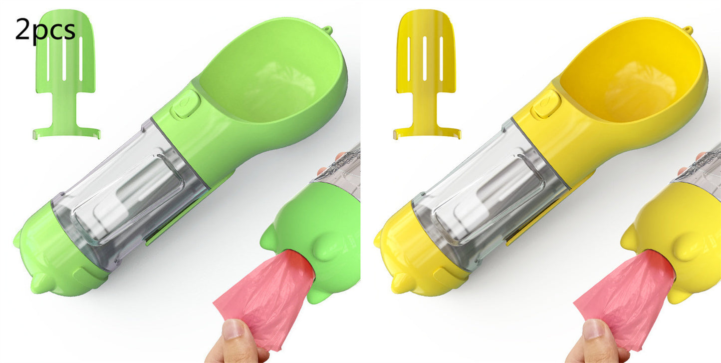 Portable Pet Outdoor Travel 3 In 1 Dog Water Bottle | Koalakits36