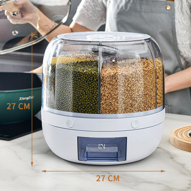 Sealed Cereal Dispenser | Kitchen Storage Container | Koalakits36