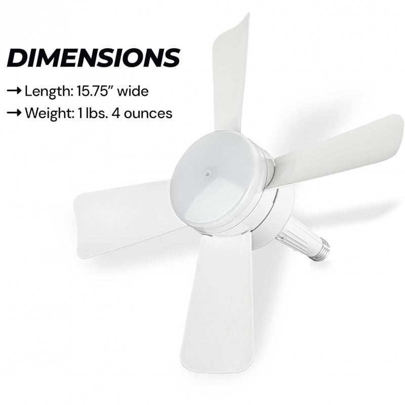 Remote Control Integrated LED Fan Light Koalakits36