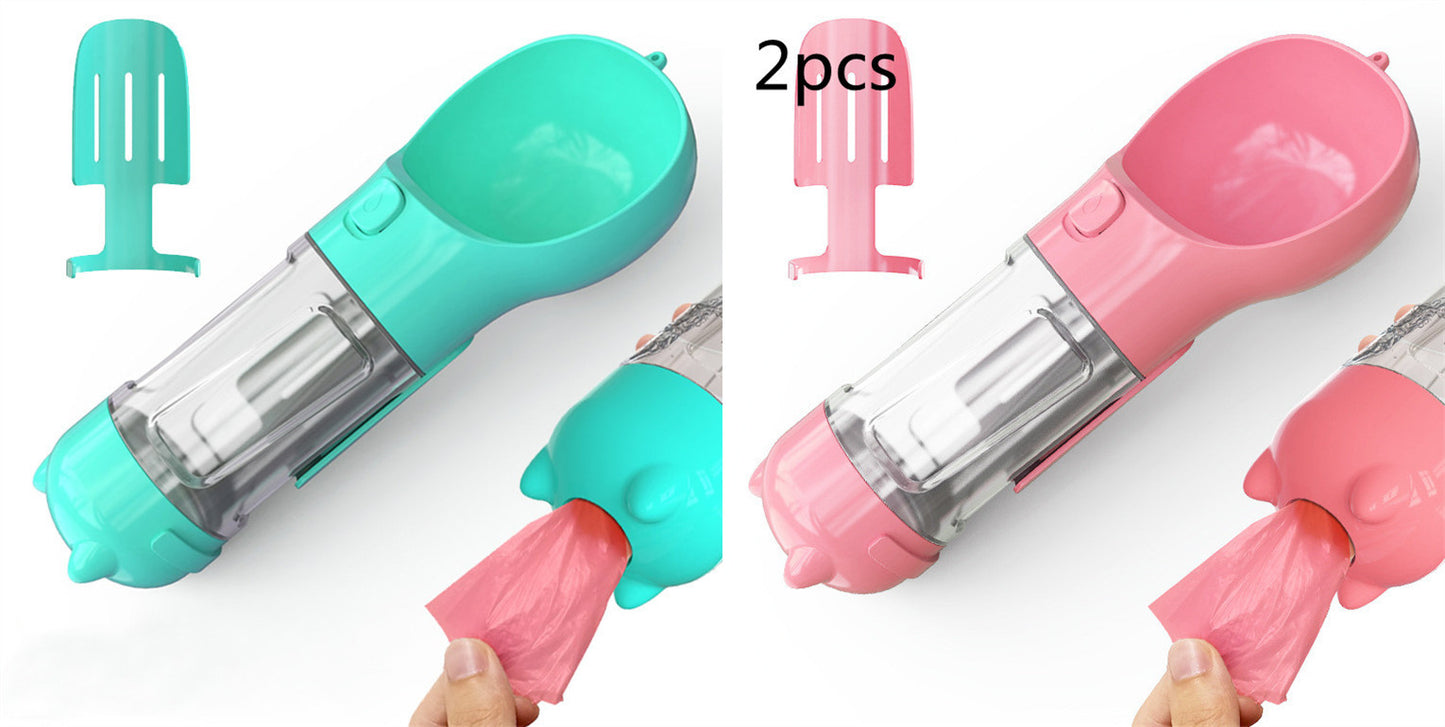Portable Pet Outdoor Travel 3 In 1 Dog Water Bottle | Koalakits36