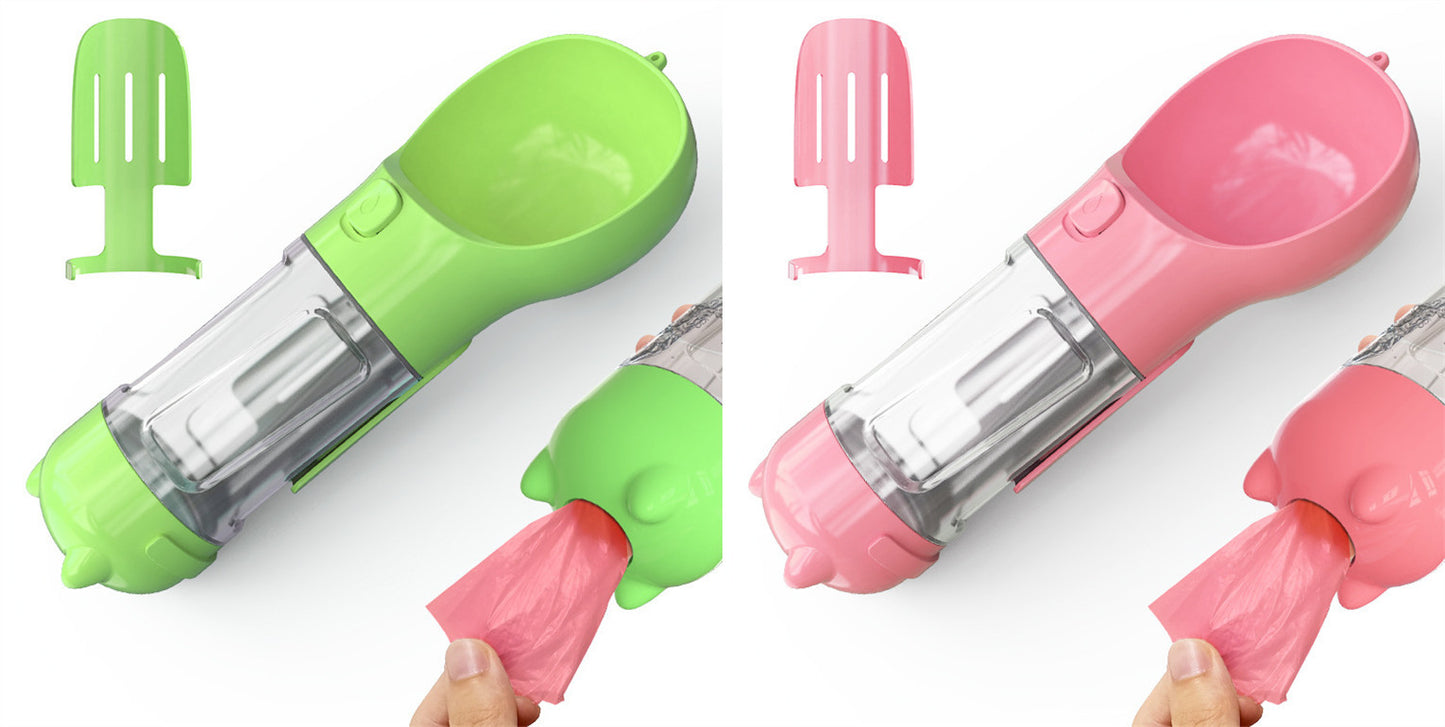 Portable Pet Outdoor Travel 3 In 1 Dog Water Bottle | Koalakits36