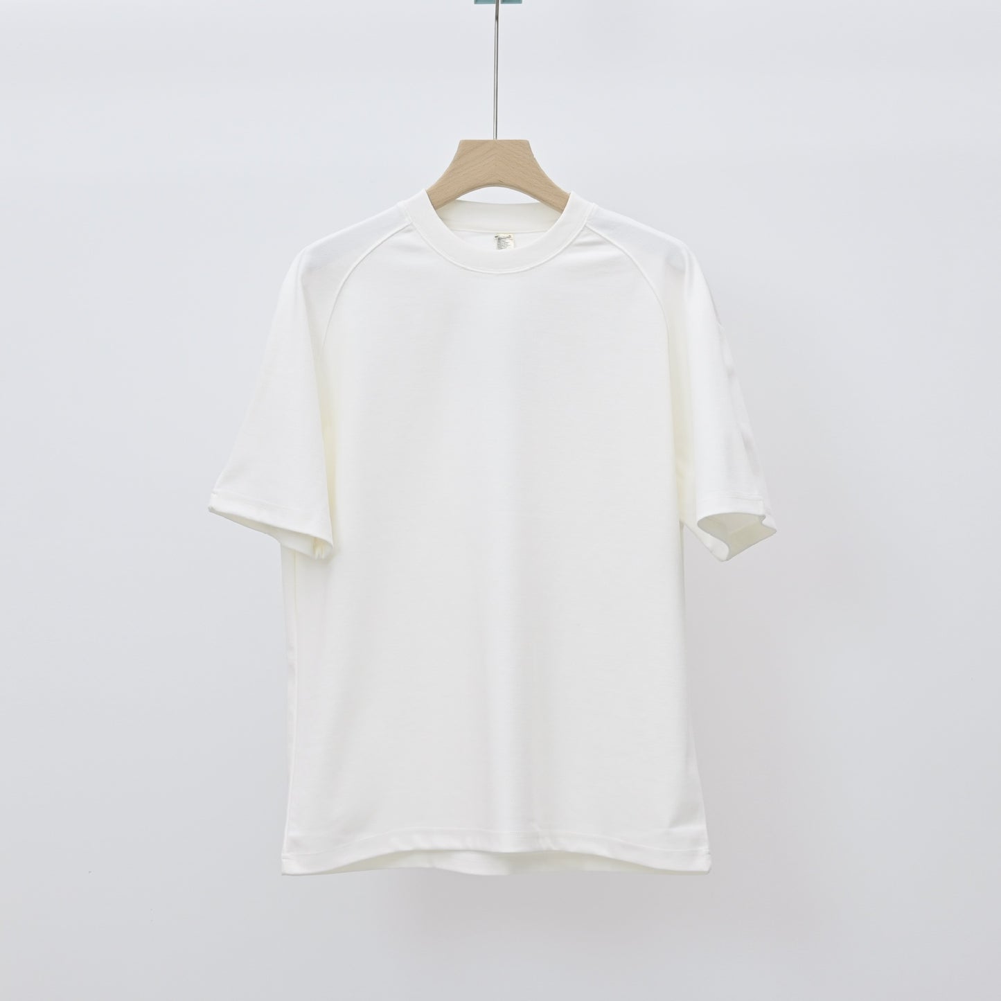 Mens Loose-Fit Patchwork T-Shirt Top