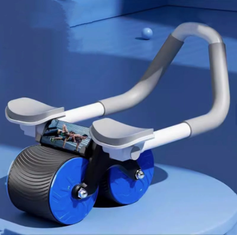 Automatic Rebound Belly Wheel Fitness Equipment