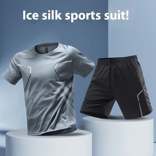 Men's Sports Running T-shirt - Quick-Drying Active Tee