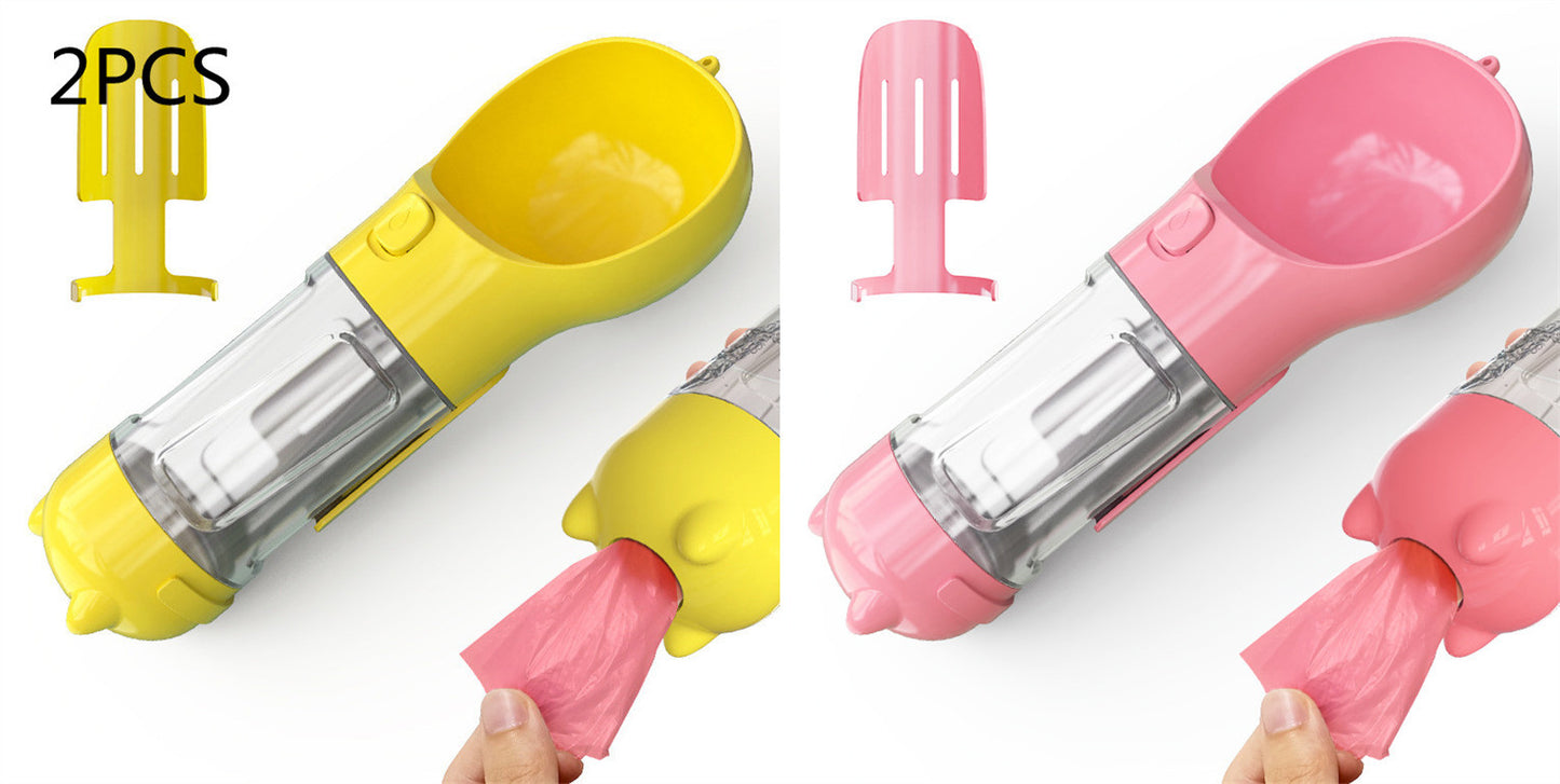 Portable Pet Outdoor Travel 3 In 1 Dog Water Bottle | Koalakits36