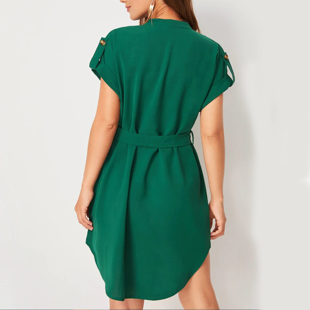 V-Neck Summer Dress for Women - Clothing | Koalakits36